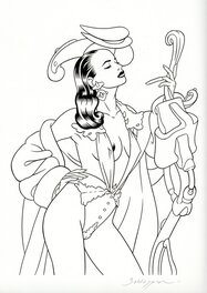 Roberto Baldazzini - La Pastova - Original Illustration