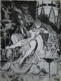 Régis Moulun - Encre - Original Illustration