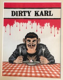 Relom - Dirty Karl (réédition fluide glacial) - Couverture originale