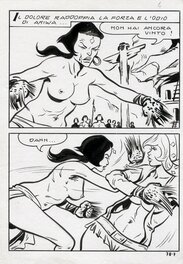 Sandro Angiolini - Vartan 78 pg 07 by Sandro Angiolini - Planche originale