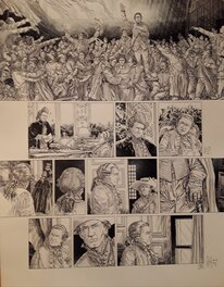 Eric Liberge - Versailles T2 - Planche originale