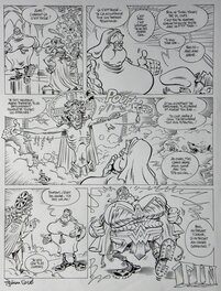 Julien Solé - Soeur Marie-Thérèse Des Batignolles – Ainsi soit-elle ! – Page 43 & FIN – Maëster (Scénario) / Julien Solé (Dessin) - Planche originale