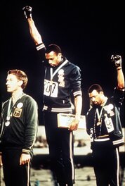 J.o 1968 Mexico - 200m Tommie Smith & John Carlos J.o 1968 Mexico - 200m Tommie Smith & John Carlos