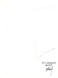 Signature juillard et en transparence lézard de Cadelo Signature juillard et en transparence lézard de Cadelo