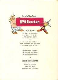 Dos de couverture de l'EO 1964 Dos de couverture de l'EO 1964