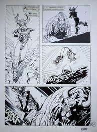 Germano Bonazzi - Nathan Never Gigante 05 pg 57 by Germano Bonazzi - Planche originale