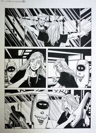 Fabrizio Busticchi - Nathan Never Maxi 16 pg 041 by Busticchi/Paesani - Planche originale