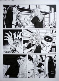 Fabrizio Busticchi - Nathan Never Maxi 16 pg 042 by Busticchi/Paesani - Planche originale