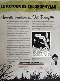 La têtière signée Macherot, dans le journal Tintin