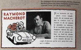 Voeux de Macherot aux lecteurs Tintin (Journal Tintin 1/57 du 2 janvier 1957) Voeux de Macherot aux lecteurs Tintin (Journal Tintin 1/57 du 2 janvier 1957)