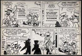 Chlorophylle - Zizanion le Terrible - Planche originale N° 16A.