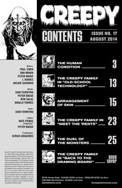 Creepy (#17, sommaire) Creepy (#17, sommaire)