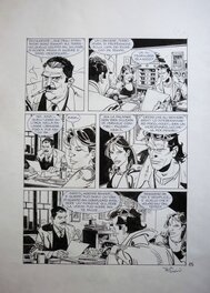 Ferdinando Tacconi - Nick Raider 138 pg 015 by Ferdinando Tacconi - Planche originale