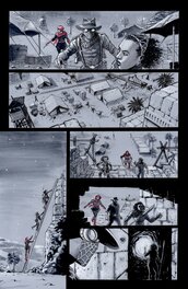 Juan E. Ferreyra - Spiderman noir 4# - Planche originale