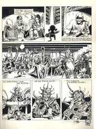 Philippe Druillet - Philippe Druillet : Lone Sloane tome 1 planche 8 - Planche originale