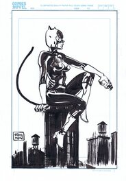 Thierry Martin - Catwoman par Martin - Illustration originale