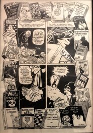 David B. - Les incidents de la nuit - Planche originale