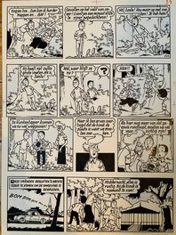 Bob et Bobette (Suske en Wiske) - Planche originale