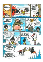 Slawomir Kiełbus - Adventures of Torfiak -  The winter is coming :-) - Comic Strip