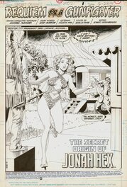 Gray Morrow - Secret origins #21, planche originale. - Planche originale