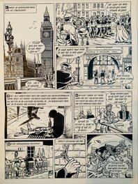 Planche originale - Robert en Bertrand : Vogelvrij