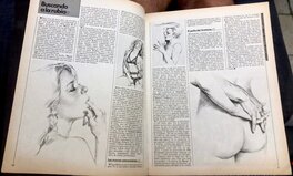 Cimoc, Número Extra 3, Especial Erotismo pg. 4 published page.