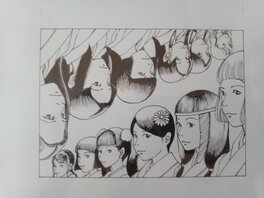 Planche originale - The twelve sisters of the never ending castle - en-tête de chapitre