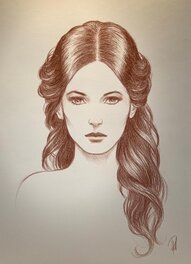 Laurent Paturaud - Mata Hari - Original Illustration