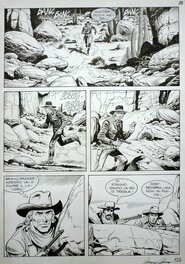 Giacomo Danubio - Tex - Almanacco del West 2012 pg 122 by Giacomo Danubio - Comic Strip