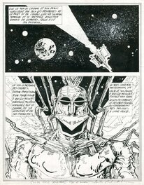 Philippe Druillet - Le messager des ombres - Planche originale