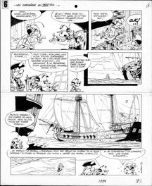 Pierre Seron - 1973 - Les Petits Hommes, "Les Corsaires du XVIIème" - Comic Strip
