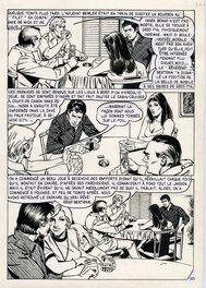 Juan Aparici - Nick Carter 07 - La clé du danger, pg. 153 by Juan Aparici - Planche originale