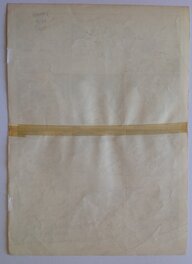 Le Verso de la planche originale de MOWG....1946 Le Verso de la planche originale de MOWG....1946