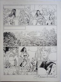 Andréi Arinouchkine - Les Elfes noirs, planche 03 - Planche originale