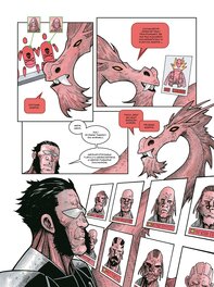 Original comic page