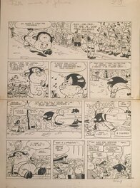 Guy Mouminoux - Paille, Amour et Jalousie - Planche originale