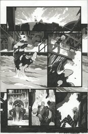 Scalera, White Knight presents Harley Quinn, issue 4, planche n°9, 2021.