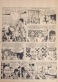 William Vance - Bob Morane - Planche originale