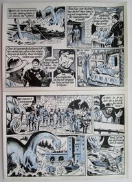 Karel Biddeloo - De riviergod - pagina 26 - Planche originale