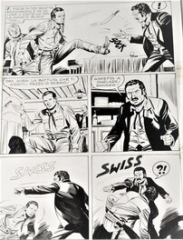 Guglielmo Letteri - Tex n°301, La locanda dei fantasmi planche 34 (Bonelli) - Comic Strip