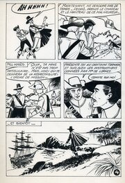 Claude-Henri Juillard - Capitaine Tornade ! - Planche originale