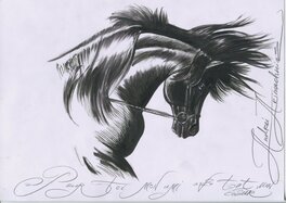 Andréi Arinouchkine - Horse Prelim - Original art