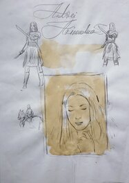 Andréi Arinouchkine - Ewen prelim - Original art