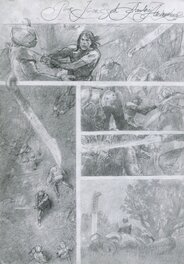 Andréi Arinouchkine - Ewen T2 prelim - Original art