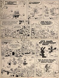 Raymond Macherot - Sibylline - Sibylline et les Abeilles - Planche originale