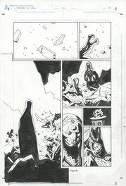 Mike Mignola - Hellboy in Hell 10p3 - Planche originale