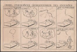 Josep Coll - Era preciso reanudar el sueño - Planche originale