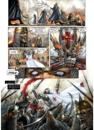 Le 1er planche de la série qui a été dessinée par S. Grenier Le 1er planche de la série qui a été dessinée par S. Grenier