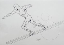Jean-Yves Mitton - Silver Surfer - Illustration originale