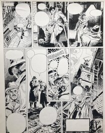 Antonio Parras - Les mystères de China Town . Planche 35 de Kangri-Shun . - Comic Strip